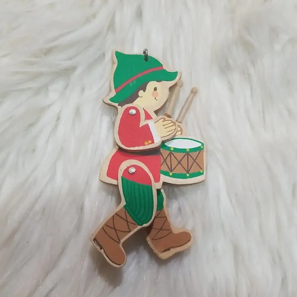 Vintage Hallmark Keepsake Ornament Drummer Boy 1981